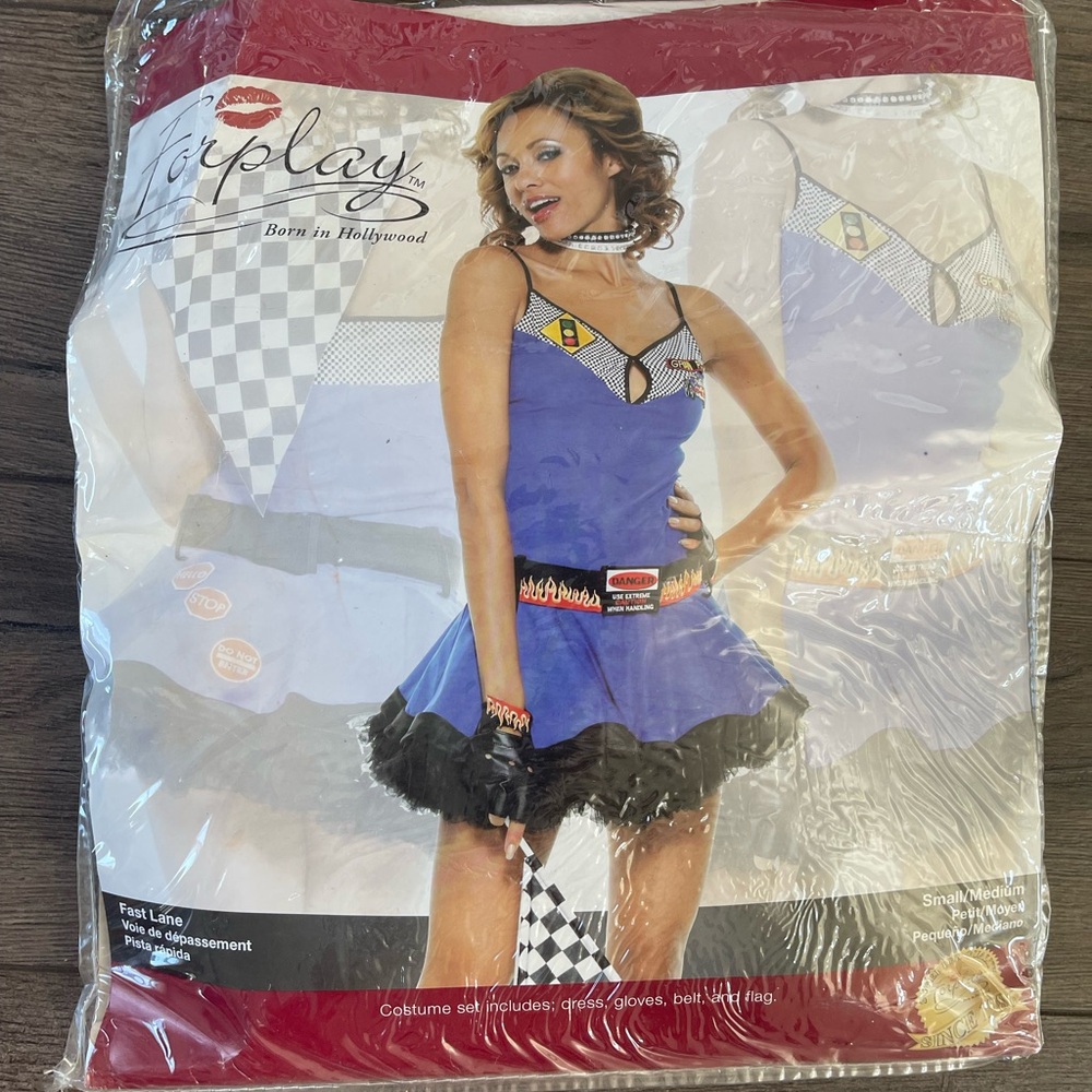 Race car driver Halloween costume S/M